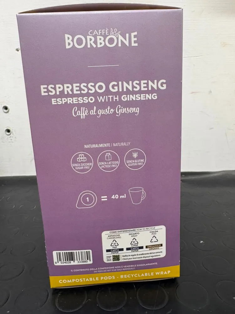 18 CIALDE AL GINSENG BORBONE