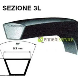 Cinghia lavatrice Ariston av0901