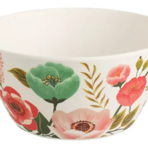 Ciotola da cucina melamina floreale multicolor country, 750 ml - 14x7 - Koopman