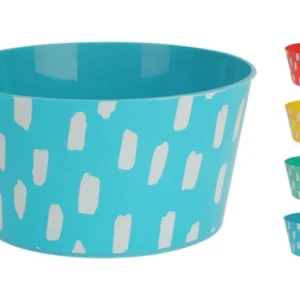 Ciotola da cucina plastica 750ml, 4 colori assortiti - 7x14 cm - koopman