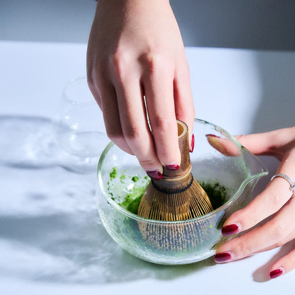 Ciotola di vetro per Matcha Chawan ⋅ KURA-GE