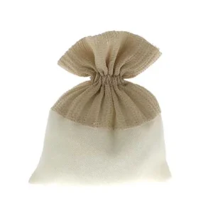 Coccola bag 10x12cm beige c1867