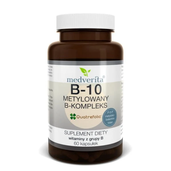 Complesso B 10 b metilati 60 capsule MEDVERITA