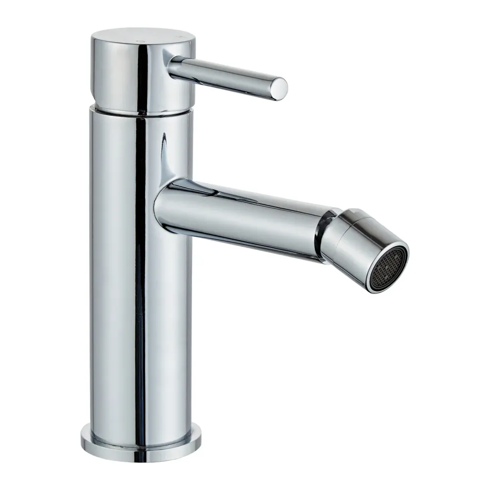 Composizione di miscelatori per lavabo alto, bidet e vasca Moon ottone cromato