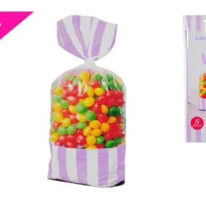 Confezione di 8 sacchetti porta caramelle