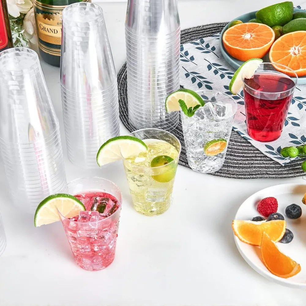Conjunto de Copos Algon Plástico 300 ml 7 Peças (24 Unidades)