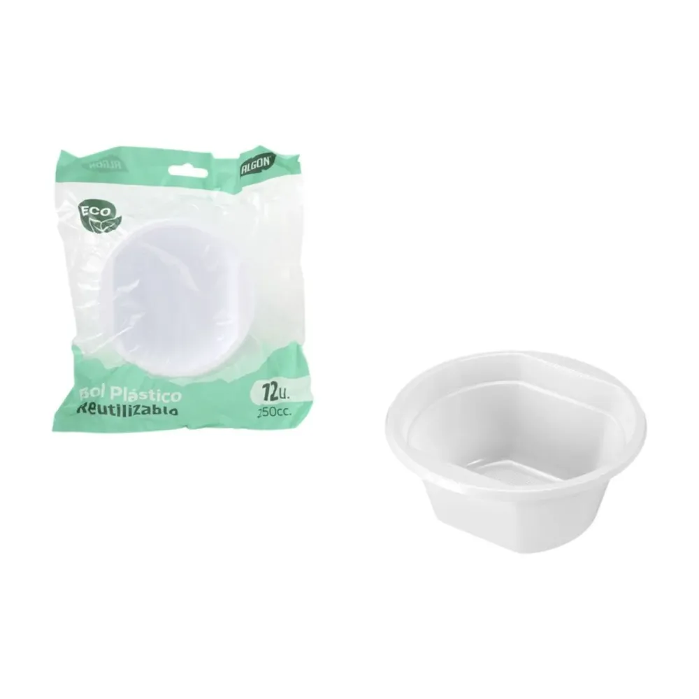 Conjunto para Aperitivos Algon Plástico 250 ml 12 x 12 x 5 cm 12 Peças (24 Unidades)