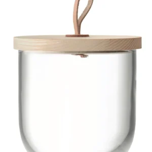 Container LSA Coperchio ivalo realizzato cenere H15.5 cm - LSAIV05 Clear