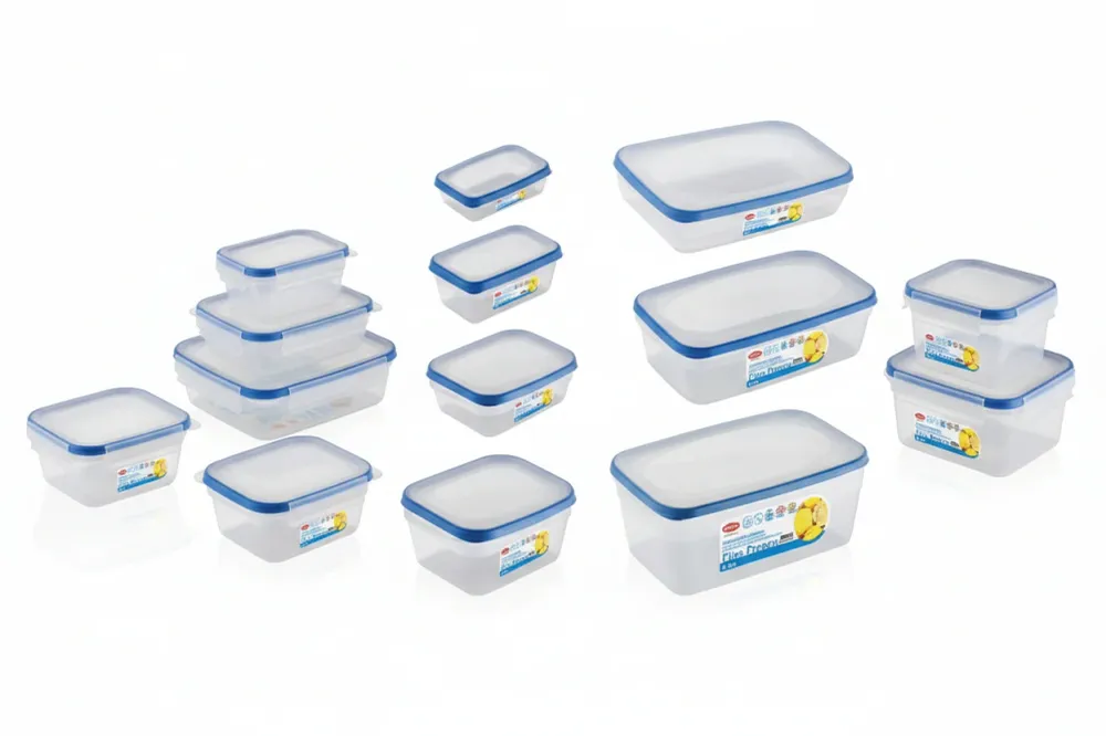 Contenitore Ciao Fresco Per Frigo- - Lt.0,4 - 4 Pezzi Stefanplast