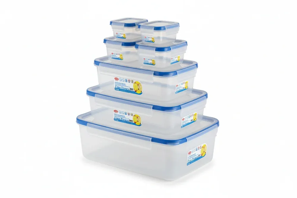 Contenitore Ciao Fresco Per Frigo- - Lt.1,2 - 4 Pezzi Stefanplast