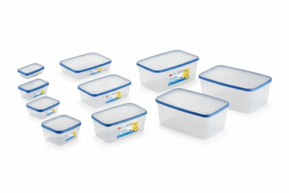 Contenitore Ciao Fresco Per Frigo- - Lt.2,4 - 2 Pezzi Stefanplast