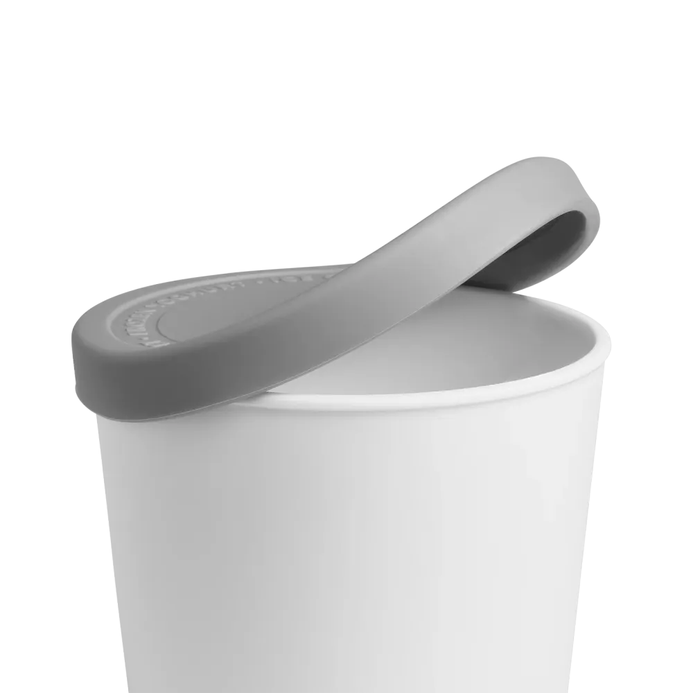 Contenitore di ghiaccio 4 set 400 ml, 8,2 x 10,5 cm, grigio-grigio/bianco senza BPA