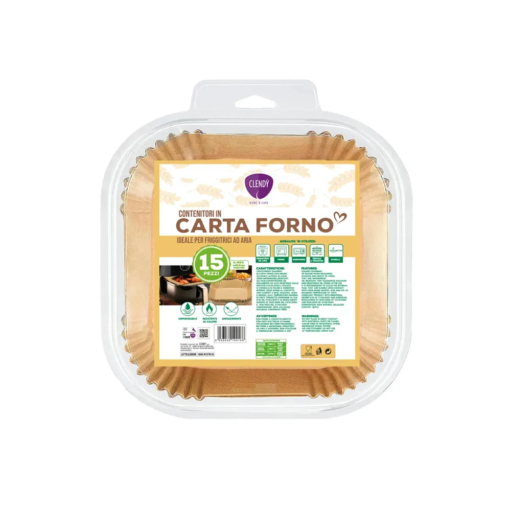 Contenitori Carta Forno - 15pz