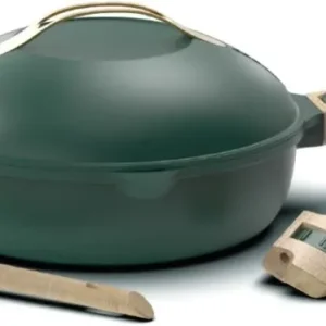 COOKUT - La Favolosa padella 8 1 - Un unico utensile, padella, casseruola, casseruola con 2 maniglie rimovibili, cestello...