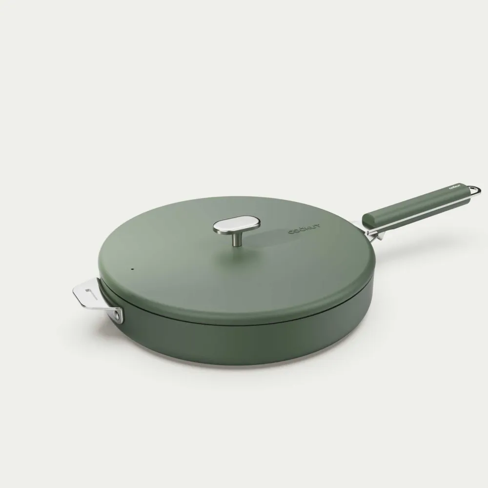 COOKUT La Meravigliosa Coperchio per Pentola 28cm Verde Acciaio Inox