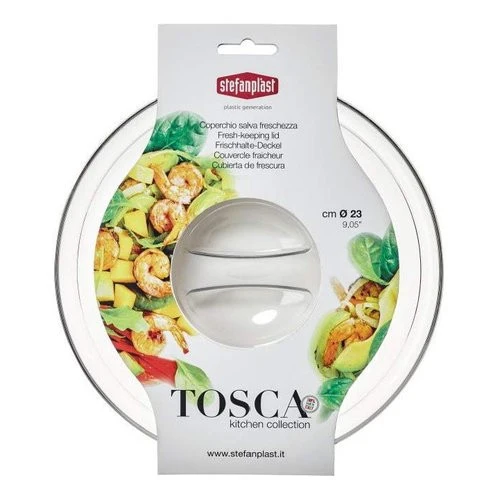 Coperchio pentola Stefanplast 55160 TOSCA Trasparente