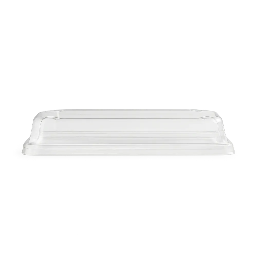 Coperchio vaschetta per sushi, PET, 22.5x9.8x3 cm