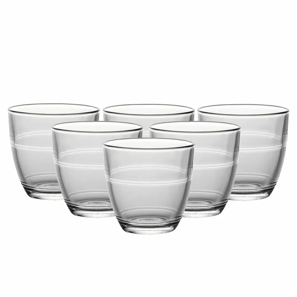 Copo Duralex Gigogne Cristal Transparente 6 Unidades (90 cc)