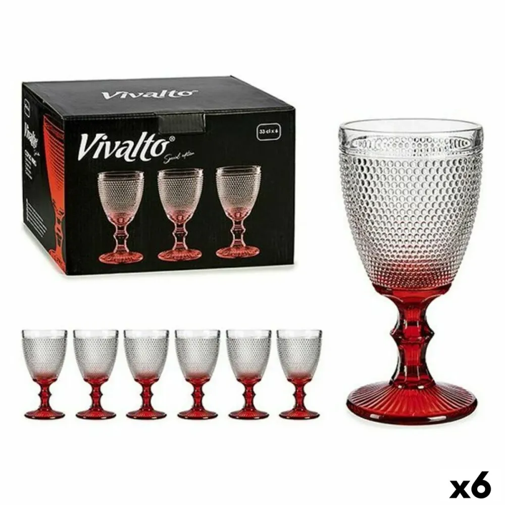 Copo para vinho Vivalto 330 ml 33 cl (6 Unidades)