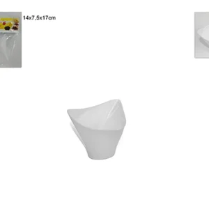 Coppetta plastica triang.3 pezzi ro006290