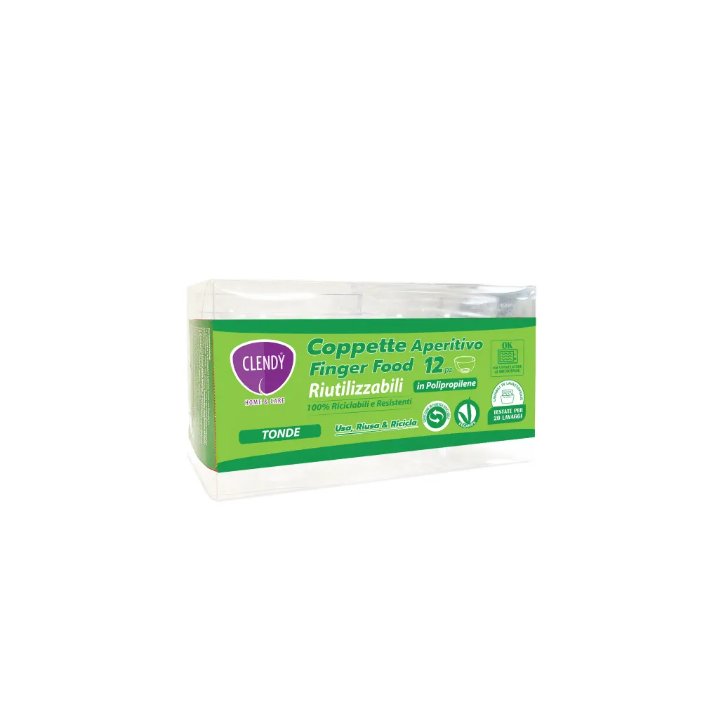 Coppetta Tonda Finger Food - 12pz