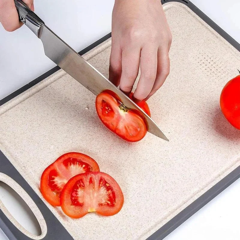 BASE FERRO – Tagliere doppia faccia acciaio inox per lavori igienici Cozey Maison