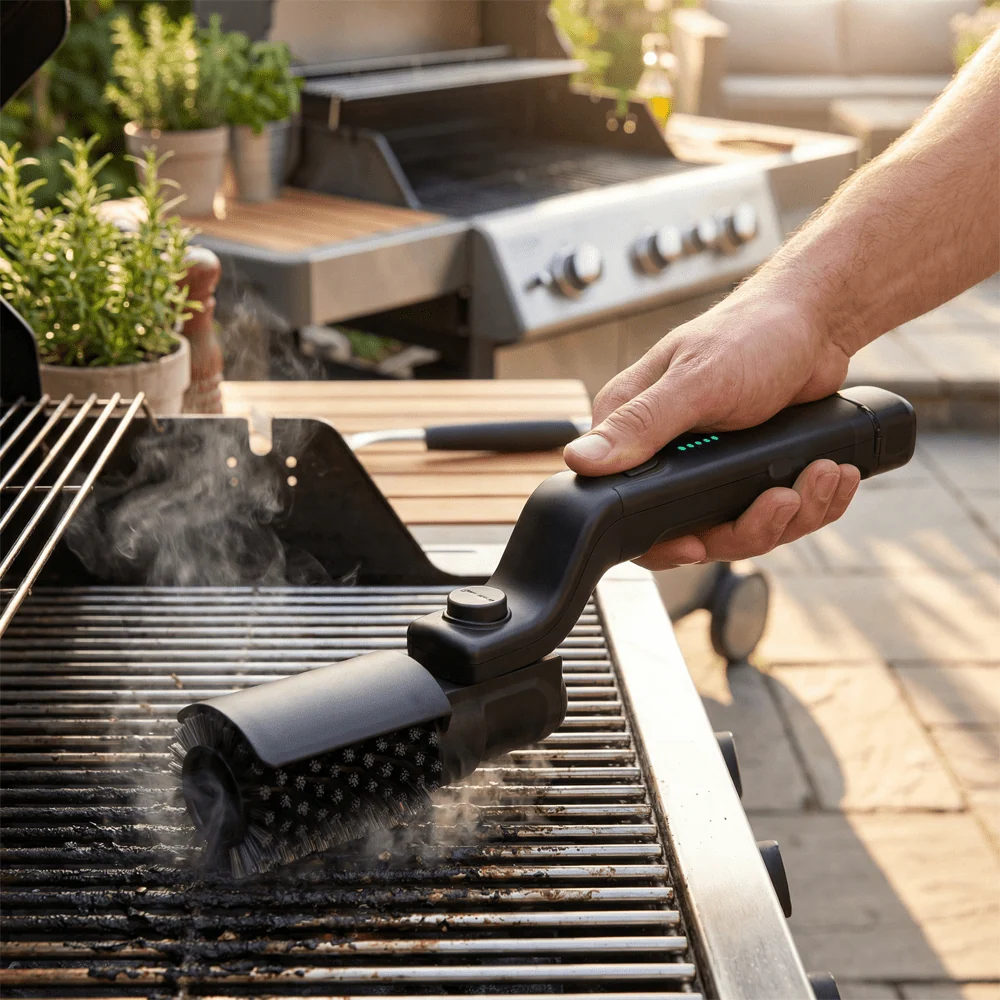 BBQTORQUE – Strumento elettrico per la pulizia del barbecue con 3 velocità Cozey Maison