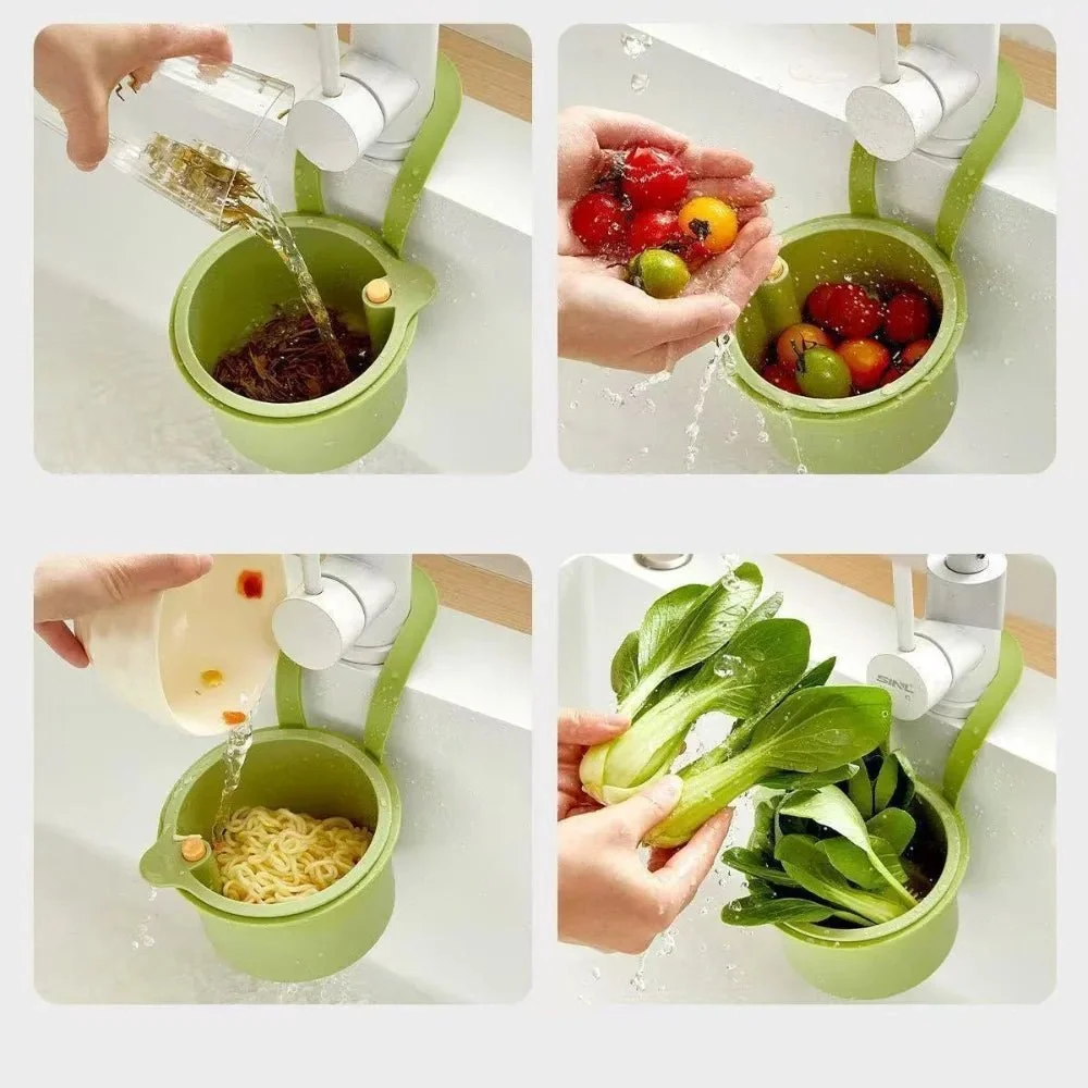 DRAINBASK – Cestello filtro per lavello sospeso con fondo rimovibile Cozey Maison