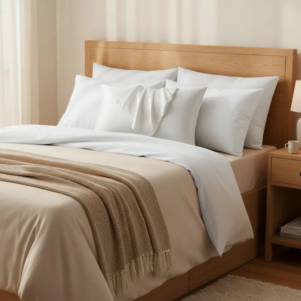 FEDERA PER CUSCINO SEIDENRUHE – Federa poliestere per pelle liscia e capelli curati Cozey Maison