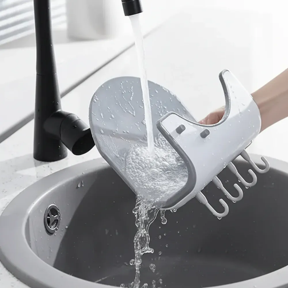 POTRACK – Supporto per coperchi pentola forma di U per parete cucina e organizzazione Cozey Maison