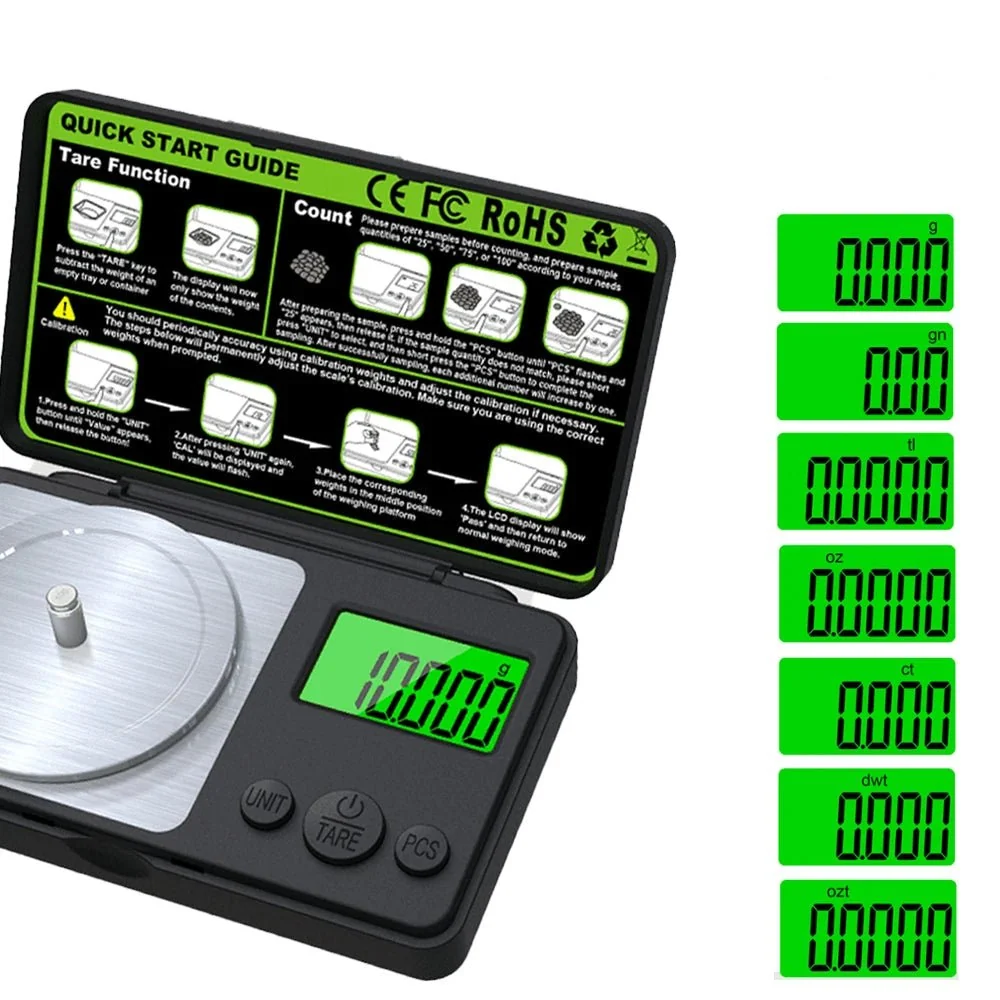 PRECISCALE – Mini bilancia digitale da cucina per misurazioni precise Cozey Maison