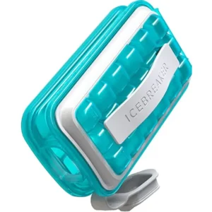 Cpc Icebreaker – Stampi per cubetti di ghiaccio 18 pz, 11,5 × 21 × 5,5 cm, poliossimetilene (POM), blu, lavabile lavastovi...
