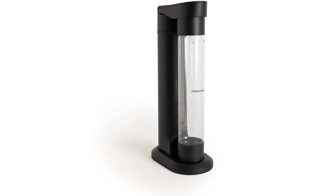 Create Carbonatore d'acqua – incluso 1 bottiglia, Nero