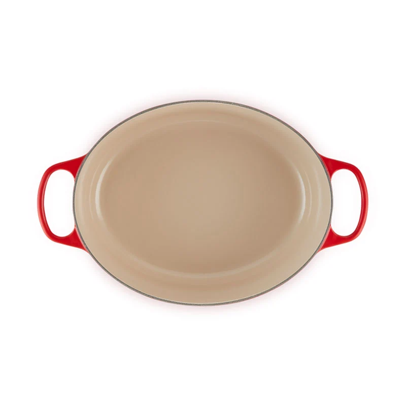 Le Creuset Cocotte Ovale Evolution Ghisa Vetrificata 33 cm Ciliegia