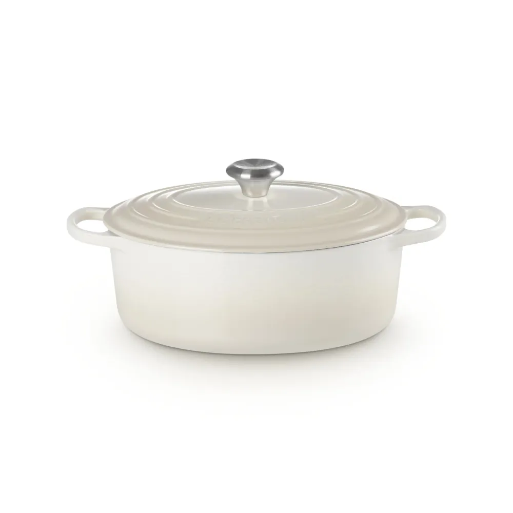 Le Creuset Pan Signature Teglia ovale 29 cm Meringa
