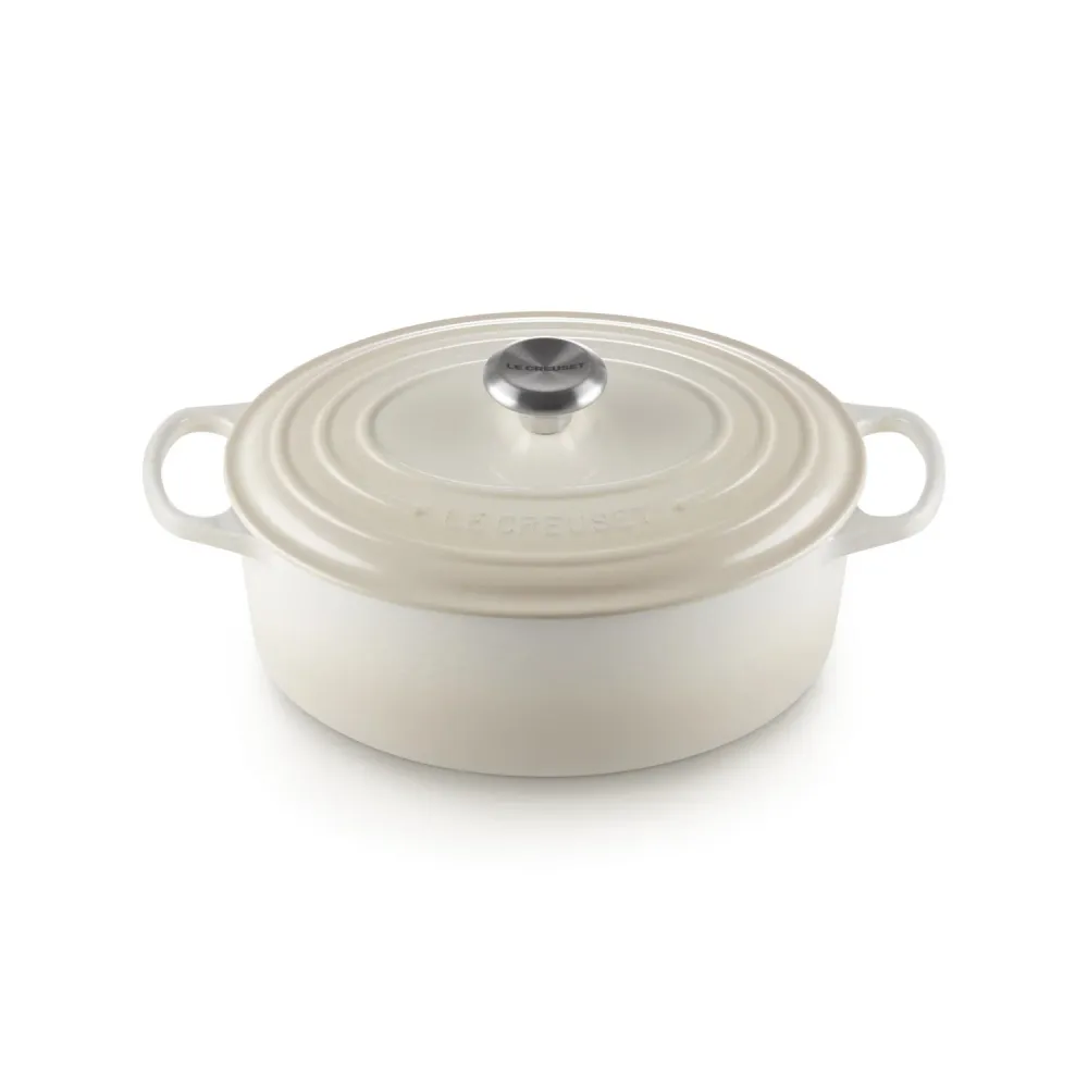 Le Creuset Pan Signature Teglia ovale 29 cm Meringa