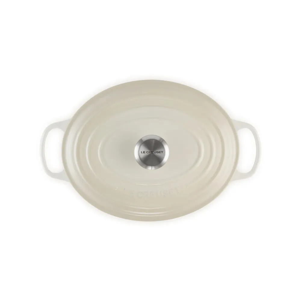 Le Creuset Pan Signature Teglia ovale 29 cm Meringa