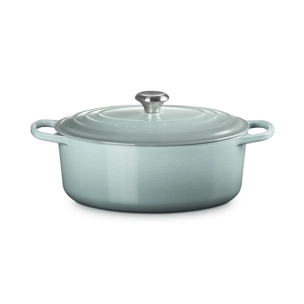 Le Creuset Pan Signature Teglia ovale 31 cm Sale marino
