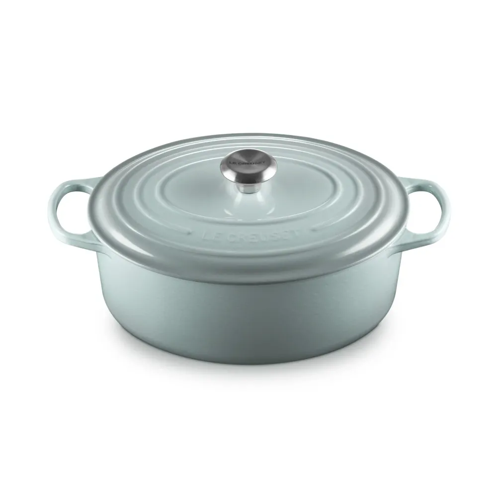 Le Creuset Pan Signature Teglia ovale 31 cm Sale marino