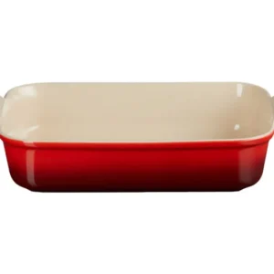 LE CREUSET pirofila tradizione rosso ciliegia 32x24 cm 3,85 l