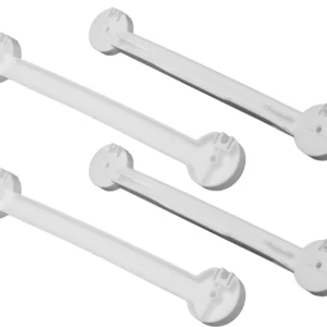 Cruccia Laterale Per Scolapiatti Plastificati Pz. 4
