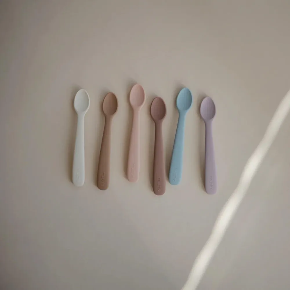 2 Cucchiaini Baby Spoon Ivory