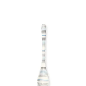 Cucchiaino ceramica righe azzurro-Greengate