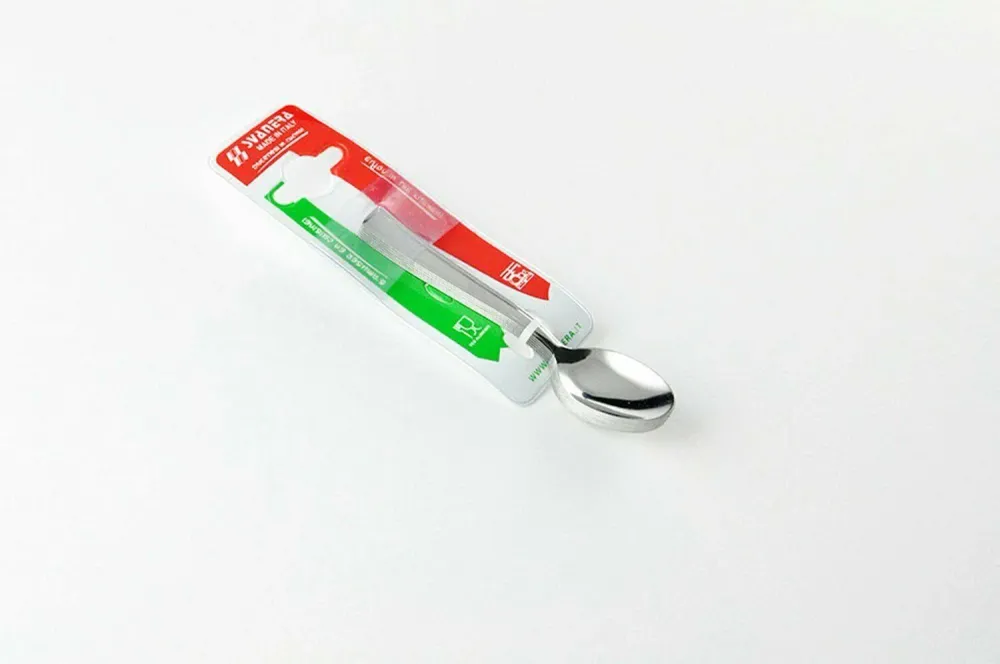 CUCCHIAINO MOKA PICCOLO DA CAFFE 6 PEZZI CROMATE INOX SVANERA 8588