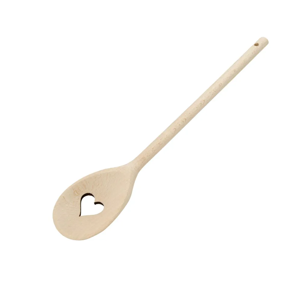 Cucchiaio cucina con foro cuore Nature