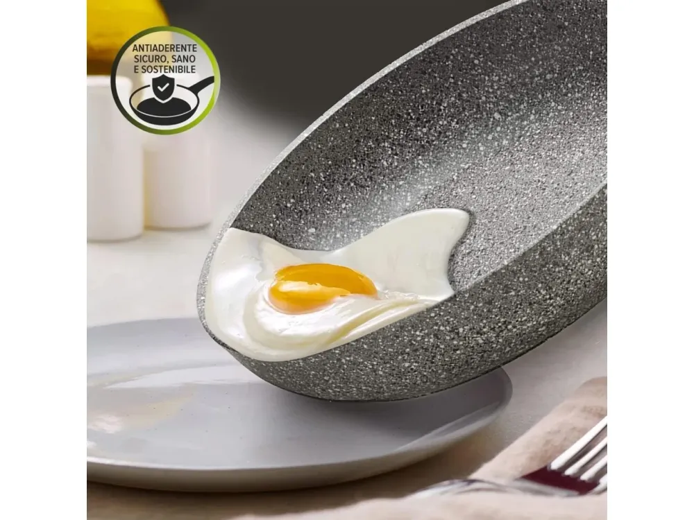 Cuore di pietra padella cm.30 per induzione