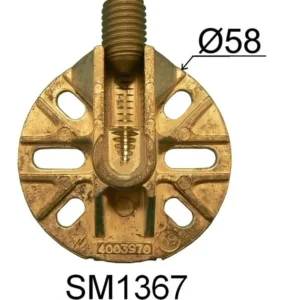 Cuscinetto di supporto del finecorsa da 58 mm di diametro