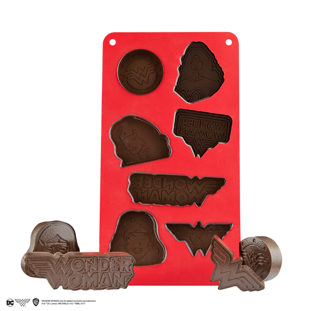 Stampo per cubetti di ghiaccio/cioccolato Wonder Woman DC comics Cinereplicas