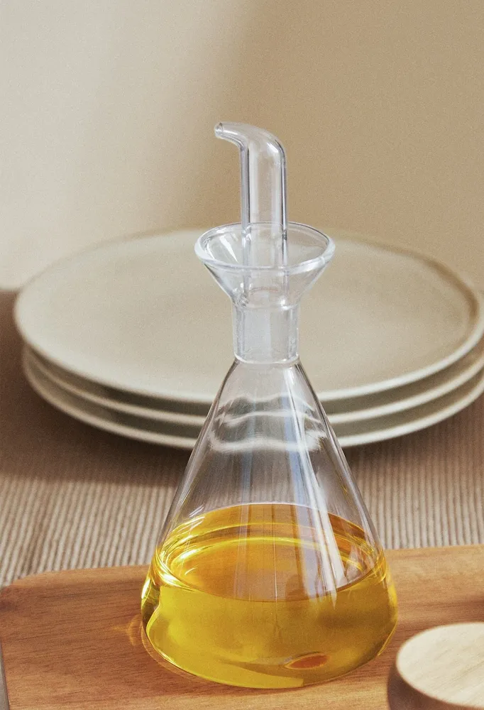 D'CASA Dcasa-Oliera antigoccia Vetro 250 CC Scatola, 250ml