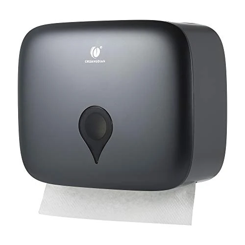 Decdeal CHUANGDIAN Dispenser per Asciugamani Parete,Senza Grey